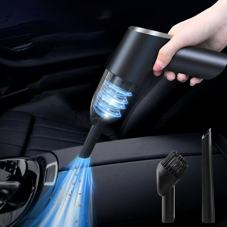 🌀 TurboClean Pocket™ – Mini Aspiradora 3 en 1 - Ahorra miles cada mes limpiándolo tú