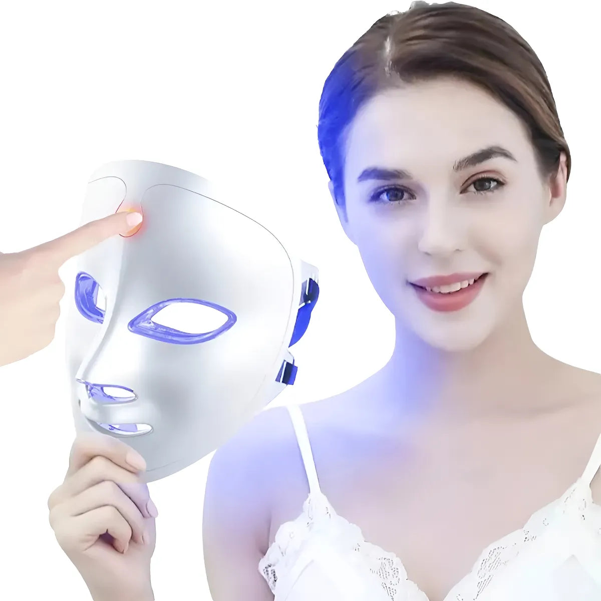 Máscara LED Facial Pro – Rejuvenece Tu Piel Desde Casa
