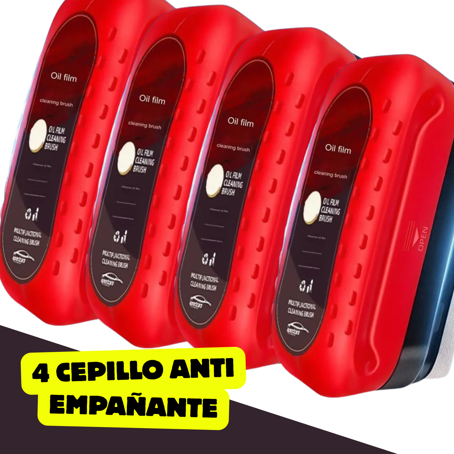 Cepillo Mágico Antiempañante para Parabrisas - Limpieza rápida y sin esfuerzo - Pagas 1 y llevas 4
