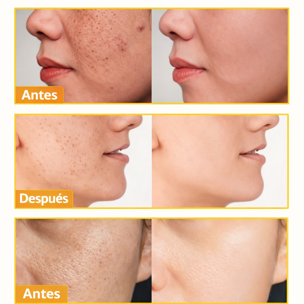 Jabón Facial de Cúrcuma Aclarante 2x1 - Despídete del Acné y las Manchas desde el Primer Uso