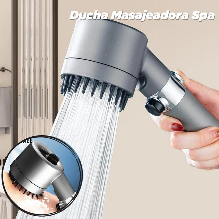 SpaFlow™ | Ducha Masajeadora 2 en 1 - Relajacion tipo spa - Pide 1 y recibes 2.