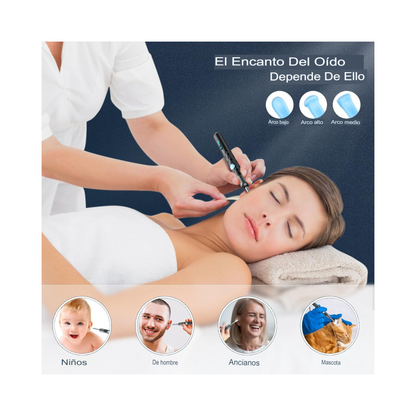 Wax Clean Vision™ - Limpiador de Oídos Inteligente con Cámara HD - Limpieza Segura y Precisa desde tu Celular