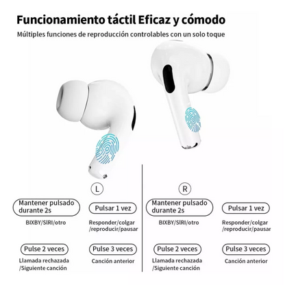 TouchSound Pro™ | Audífonos con Pantalla Táctil - Controlalo todo con un simple toque.
