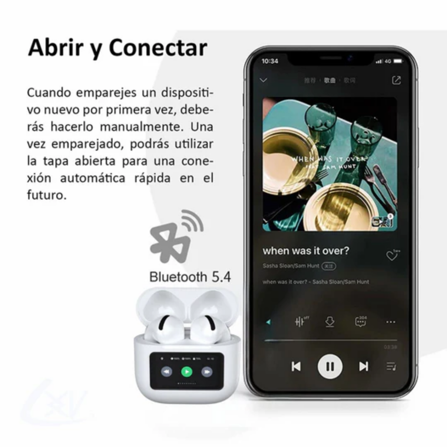 TouchSound Pro™ | Audífonos con Pantalla Táctil - Controlalo todo con un simple toque.