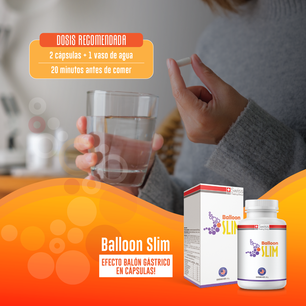 Balloon Slim™ | Suplemento en Cápsulas para Apoyo al Control del Apetito
