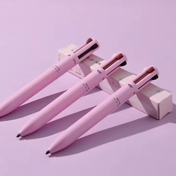 LAPIZ DE MAQUILLAJE 4 FUNCIONES - TODO LO QUE NECESITAS EN TU BOLSO