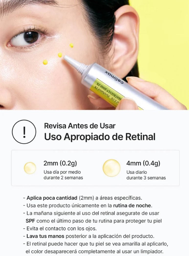 Celimax Crema Facial Antiarrugas Retinal -El  Shot de Juventud que tu Piel Pide a Gritos