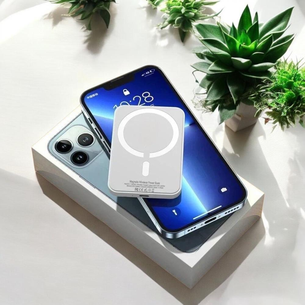 ⚡ Power Bank Magnético Premium | Carga Inalámbrica Donde Quieras - La Batería Magnética Que Simplifica Tu Día
