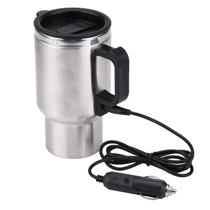 AutoMug Heat 12V - Tu bebida Caliente Donde Quieras + Organizador de asiento de auto completamente GRATIS