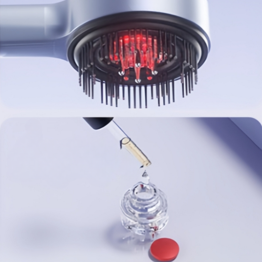 LumiHair™ | Cepillo Masajeador Capilar con Luz + Aceite de Batana completamente GRATIS