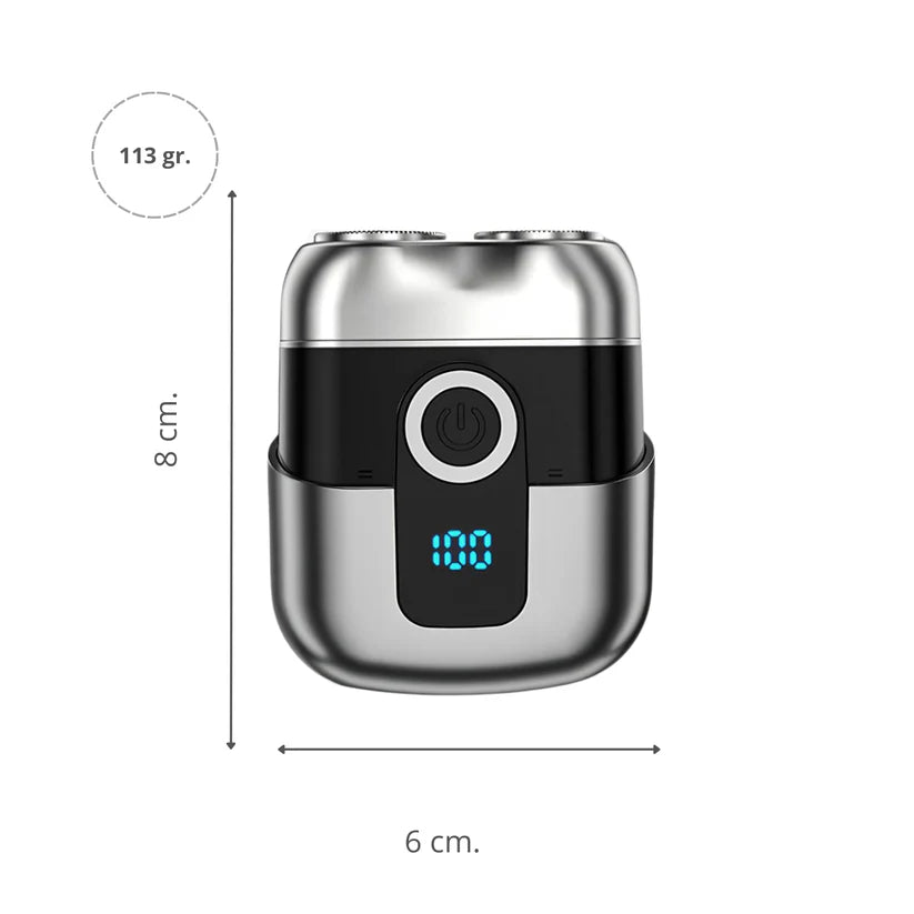 ShavePro Max™ – Afeitadora Eléctrica Portátil - Afeitado perfecto en minutos, donde quieras ⚡