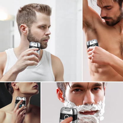 ShavePro Max™ – Afeitadora Eléctrica Portátil - Afeitado perfecto en minutos, donde quieras ⚡