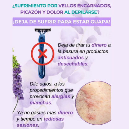 DepiPRO™ – Depiladora Láser Sin Dolor - Piel Suave en Casa + Exfoliante facial y depilador Totalmente Gratis