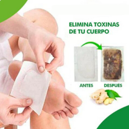 Parches Desintoxicantes Kinoki - Desintoxica tu cuerpo mientras duermes