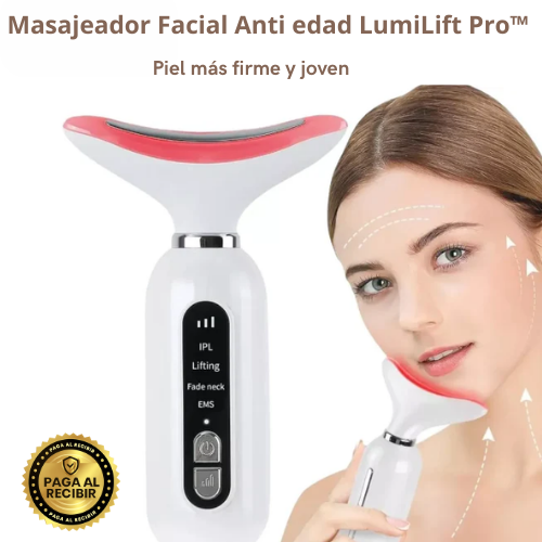 LumiLift Pro™ – Masajeador Facial Anti edad -  Regalo perfecto para navidad