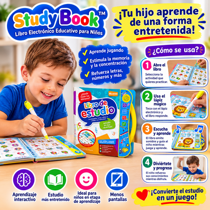 Study Book™ – Libro Electrónico Educativo para Niños