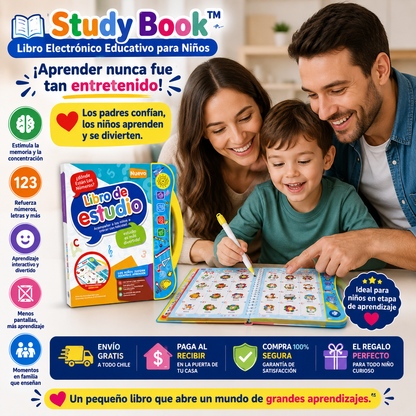 Study Book™ – Libro Electrónico Educativo para Niños