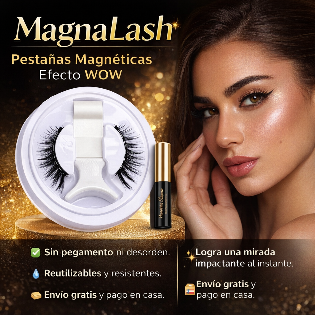 MagnaLash - Pestañas Magnéticas Efecto WOW