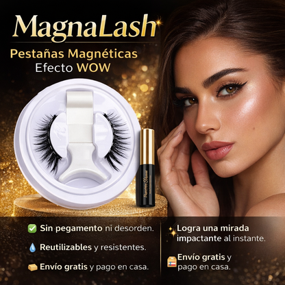 MagnaLash - Pestañas Magnéticas Efecto WOW