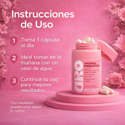 URO Balance - Equilibrio Íntimo Natural con Probióticos