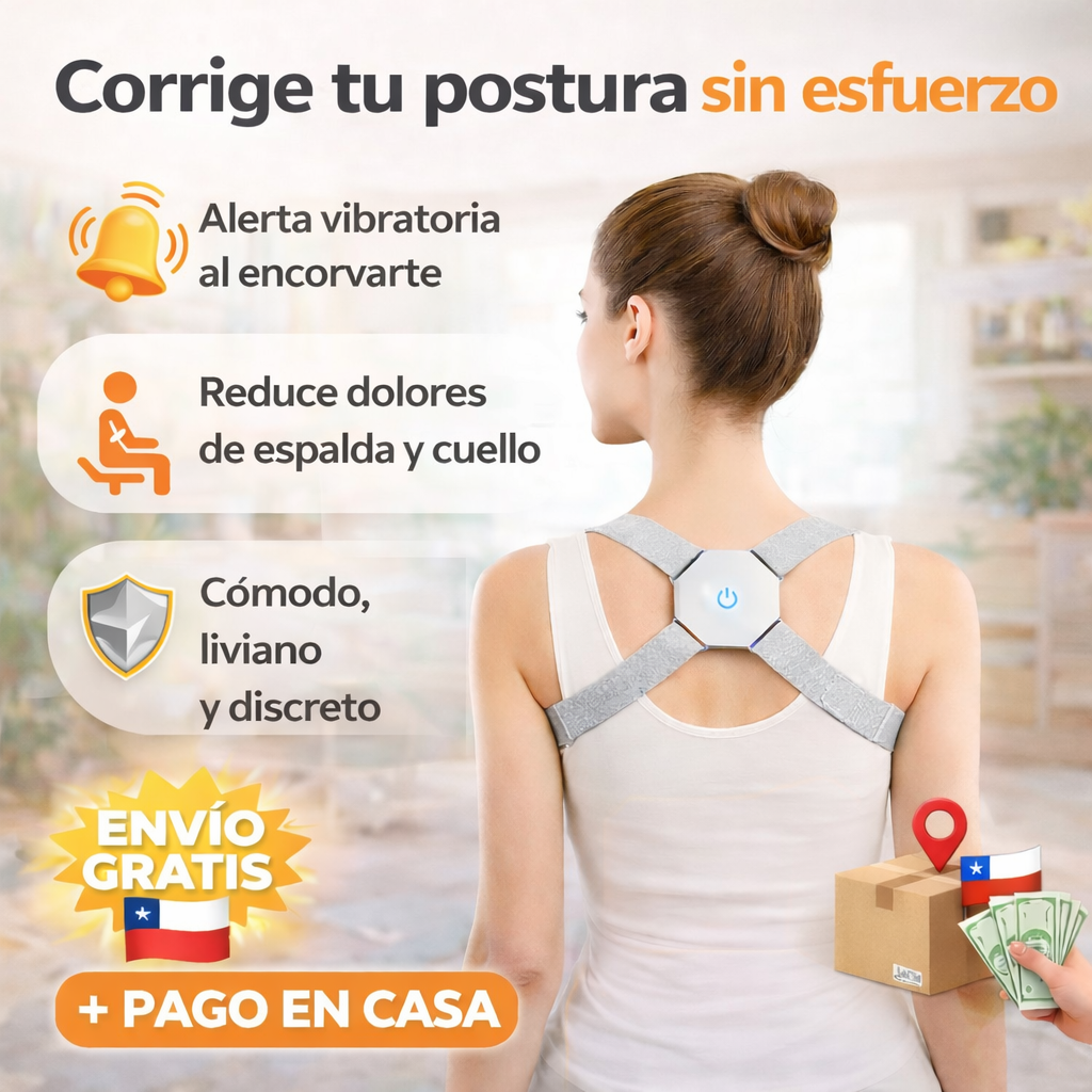 PostureSmart™ – Corrector Postural con Alerta