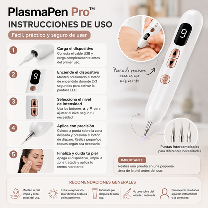 PlasmaPen Pro™ | Dispositivo de Precisión para el Cuidado de Imperfecciones de la Piel  - ✨ Práctico, preciso y fácil de usar para complementar tu rutina de cuidado personal.