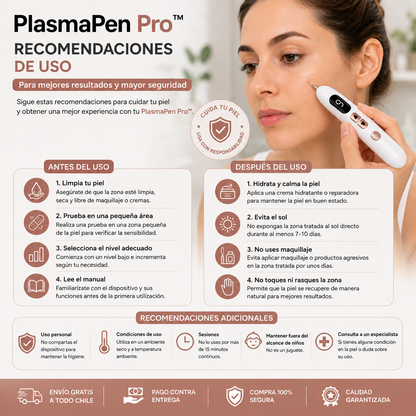 PlasmaPen Pro™ | Dispositivo de Precisión para el Cuidado de Imperfecciones de la Piel  - ✨ Práctico, preciso y fácil de usar para complementar tu rutina de cuidado personal.