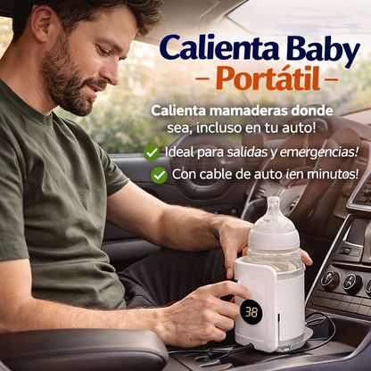 Calienta Baby Pro Portátil - Calentador Portátil de Mamaderas con Control Digital