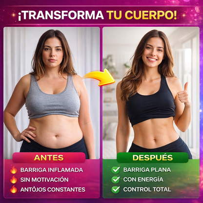 Lemme Burn – Cápsulas Quema Grasa Natural - Controla Antojos en 12 Semanas+ Guia nutricional GRATIS